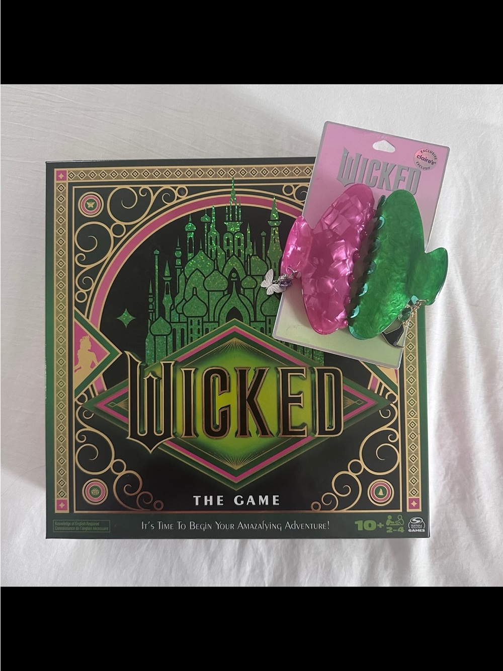 WICKED The Game Plus Elphaba / Glinda Claw Clips